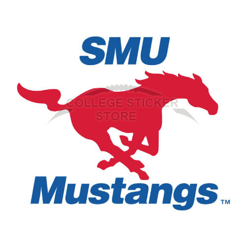 Homemade Southern Methodist Mustangs Iron-on Transfers (Wall Stickers)NO.6286